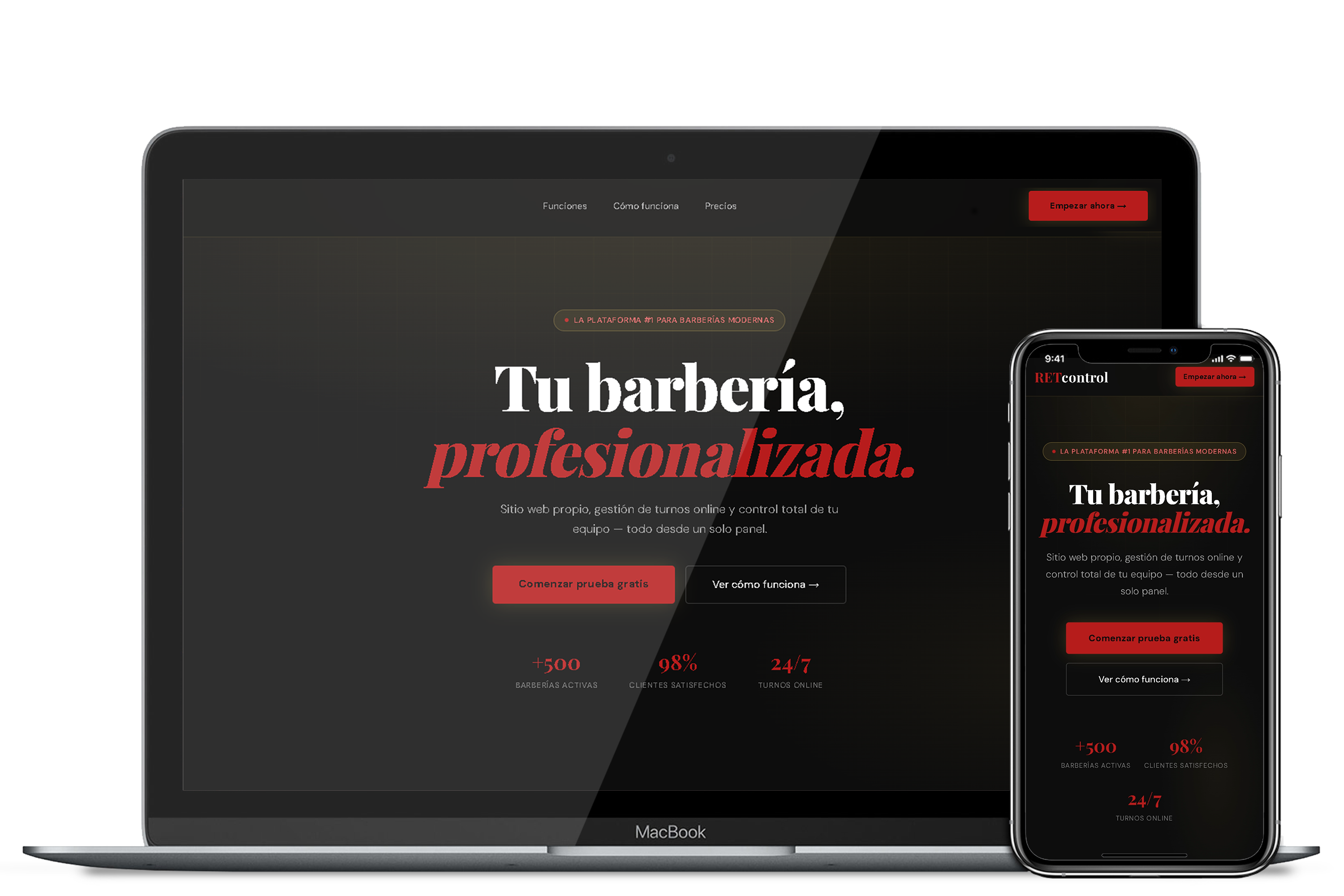 RETCONTROL - sitio web desarrollado por PoloDev